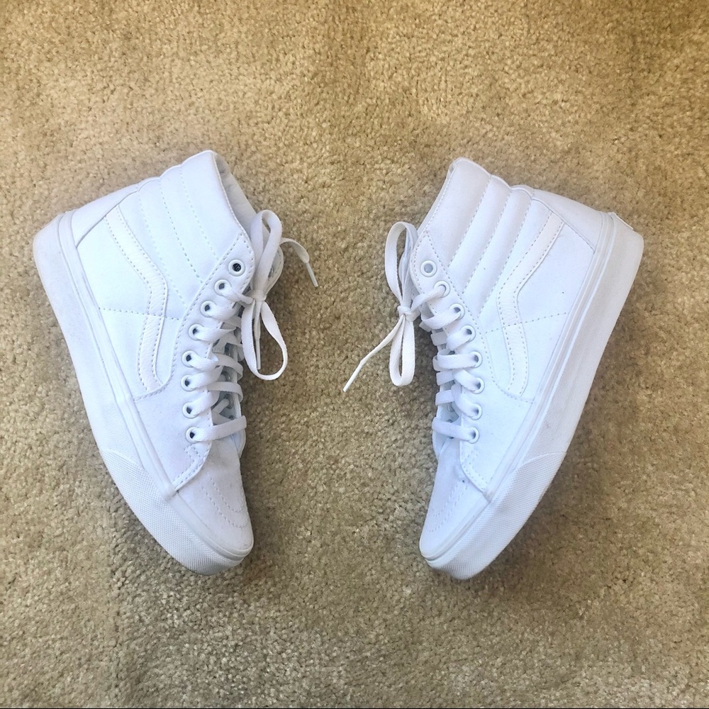 Vans Canvas SK8-HI High Top Sneakers